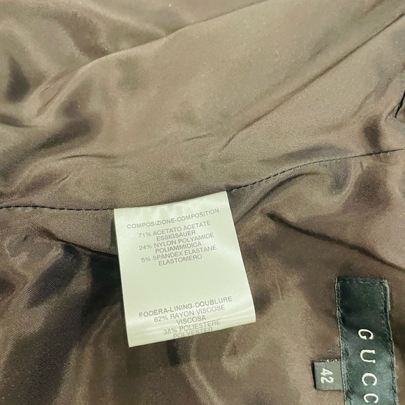 ⚡️SOLD⚡️Tom Ford for Gucci Runway Velvet Trim Blazer - Picture 15 of 15